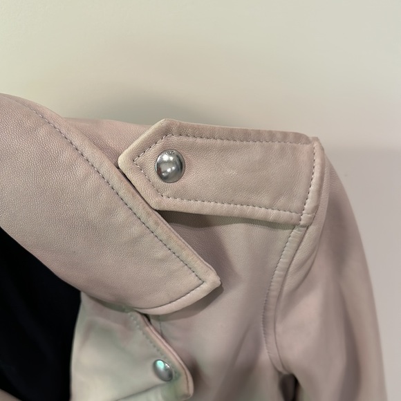 IRO Leather Jacket EU 38 - Picture 5 of 11